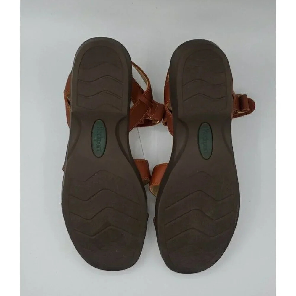Rockport Womens The Walking Sandal Brown Leather Slingback Sandal WE 9013  Sz 9M - Picture 12 of 12